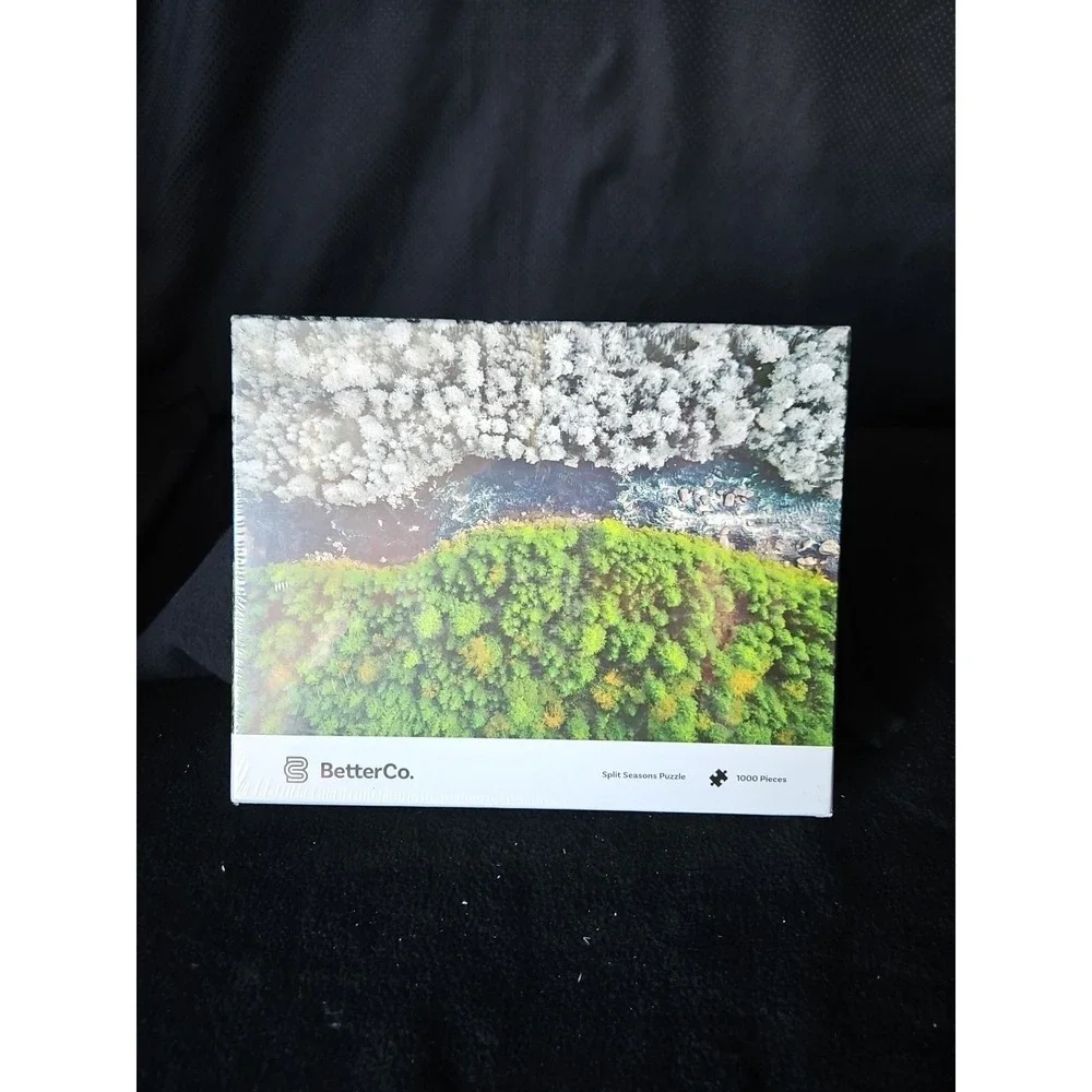 BetterCo. Split Seasons Jigsaw Puzzle 1000 Pieces difficult Oregon 27.5x20‎